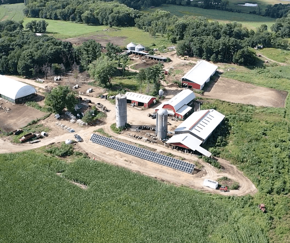 Ag  Farm Ground Mounted PV System